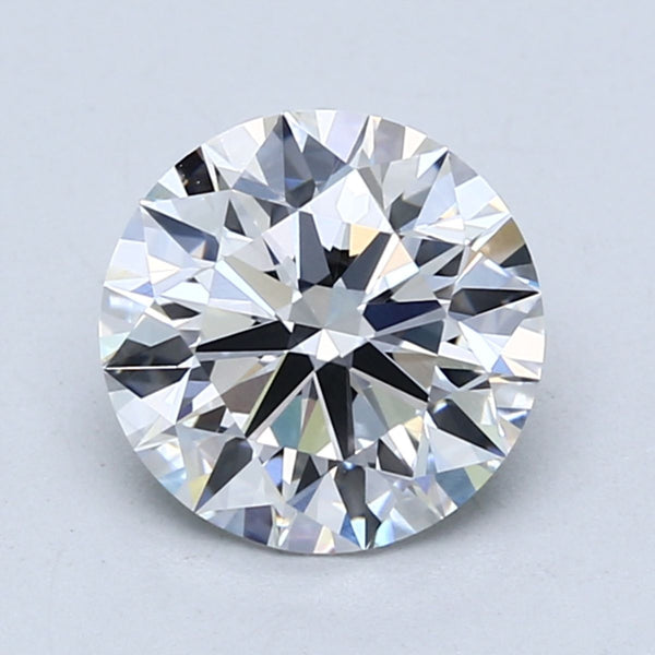 2.08-Carat Round Shape Lab Grown Diamond, Color : E, Cut : Ideal, Clarity : VVS2
