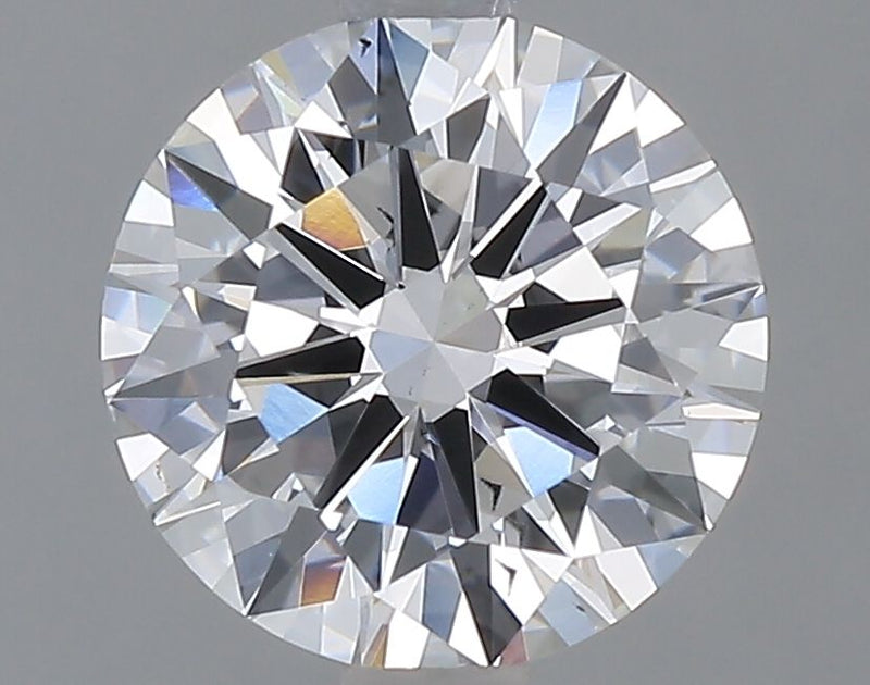 1.5-Carat Round Shape Lab Grown Diamond, Color : E, Cut : Excellent, Clarity : SI1