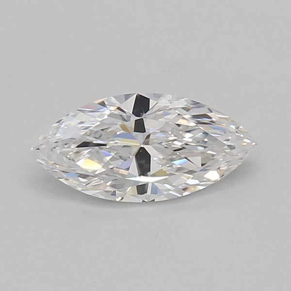 0.3-Carat Marquise Shape Lab Grown Diamond, Color : D, Cut : Na, Clarity : VS1