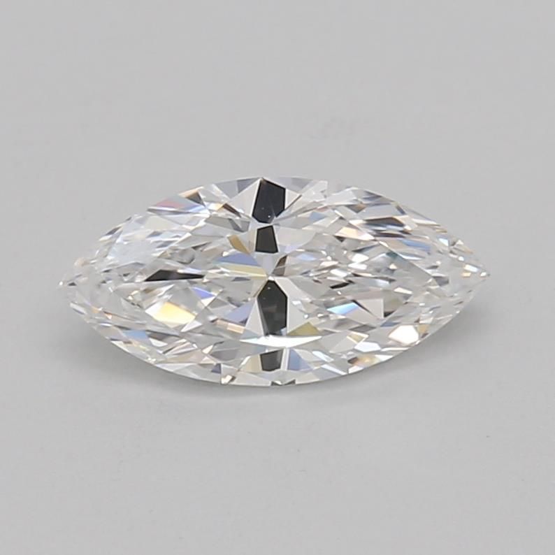 0.3-Carat Marquise Shape Lab Grown Diamond, Color : D, Cut : Na, Clarity : VS1