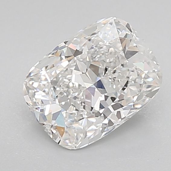 1.23-Carat Cushion Shape Lab Grown Diamond, Color : E, Cut : Na, Clarity : VS1