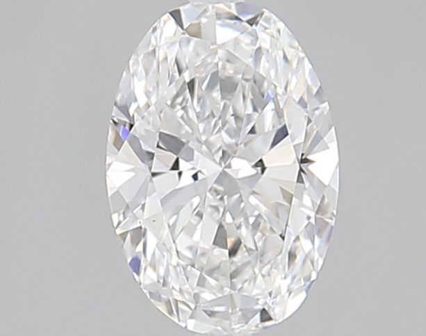 1.0-Carat Oval Shape Lab Grown Diamond, Color : E, Cut : Na, Clarity : VS2