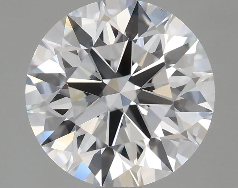 2.1-Carat Round Shape Lab Grown Diamond, Color : E, Cut : Ideal, Clarity : VVS2