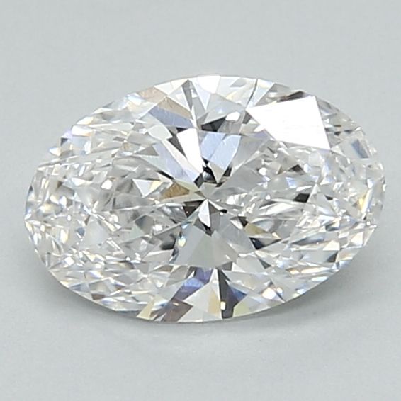 1.08-Carat Oval Shape Lab Grown Diamond, Color : E, Cut : Na, Clarity : VVS2