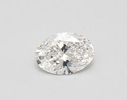 0.3-Carat Oval Shape Lab Grown Diamond, Color : E, Cut : Na, Clarity : SI1