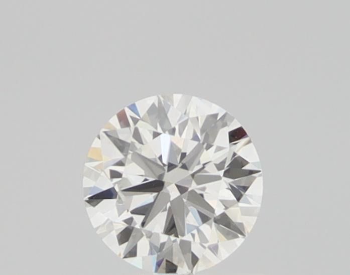 0.44-Carat Round Shape Lab Grown Diamond, Color : E, Cut : Ideal, Clarity : VS1