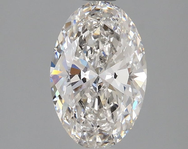 1.5-Carat Oval Shape Lab Grown Diamond, Color : F, Cut : Na, Clarity : VS1
