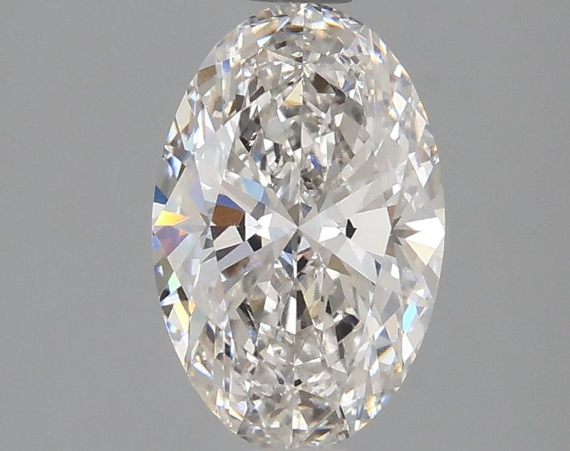 1.5-Carat Oval Shape Lab Grown Diamond, Color : F, Cut : Na, Clarity : VS1