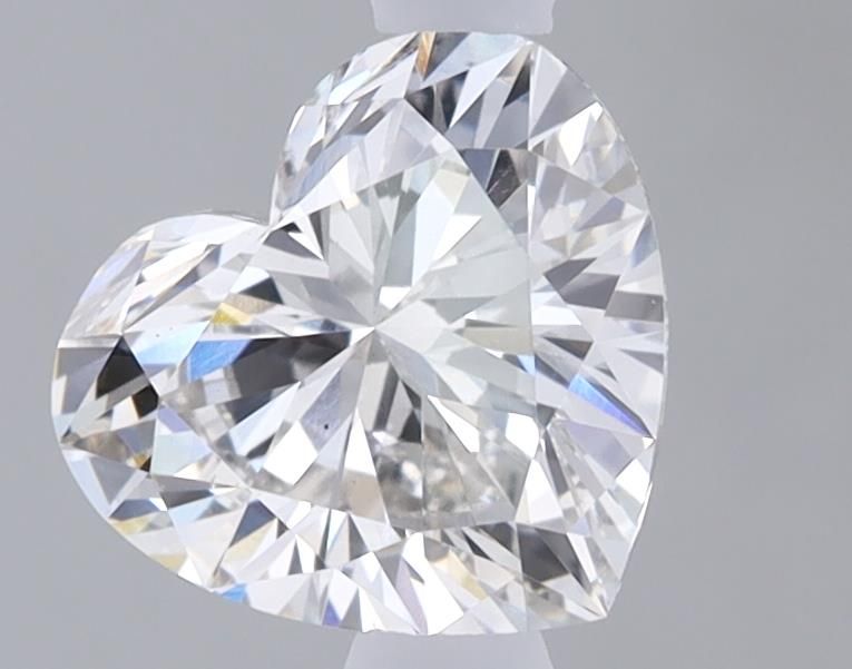 0.94-Carat Heart Shape Lab Grown Diamond, Color : G, Cut : Na, Clarity : VS1