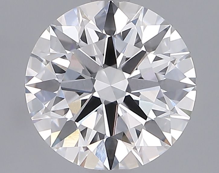 2.05-Carat Round Shape Lab Grown Diamond, Color : D, Cut : Ideal, Clarity : VVS2