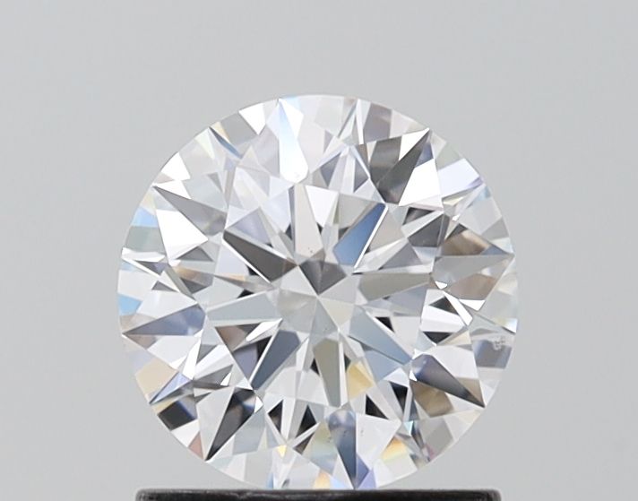 1.04-Carat Round Shape Lab Grown Diamond, Color : D, Cut : Ideal, Clarity : VS2