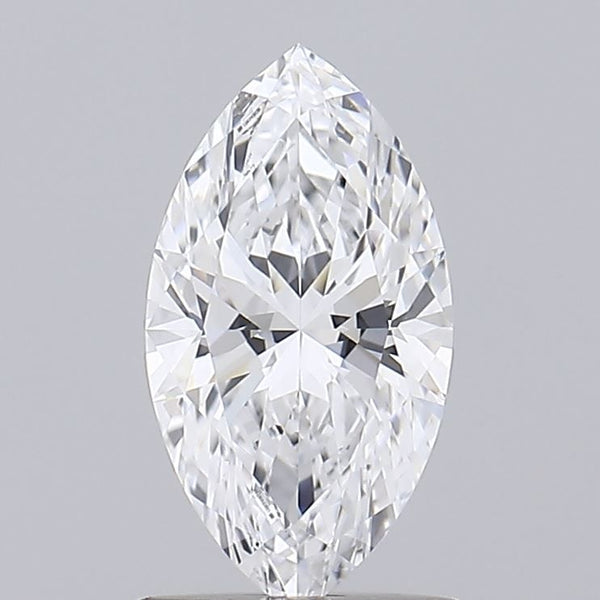 1.04-Carat Marquise Shape Lab Grown Diamond, Color : D, Cut : Na, Clarity : VVS2