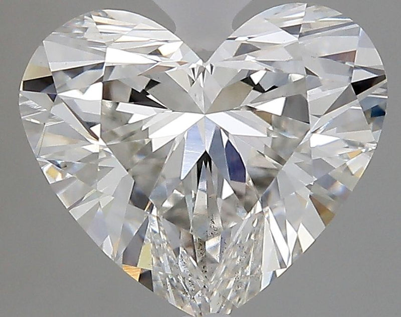 3.11-Carat Heart Shape Lab Grown Diamond, Color : G, Cut : Na, Clarity : VS2