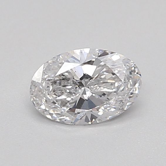 0.3-Carat Oval Shape Lab Grown Diamond, Color : E, Cut : Na, Clarity : SI2