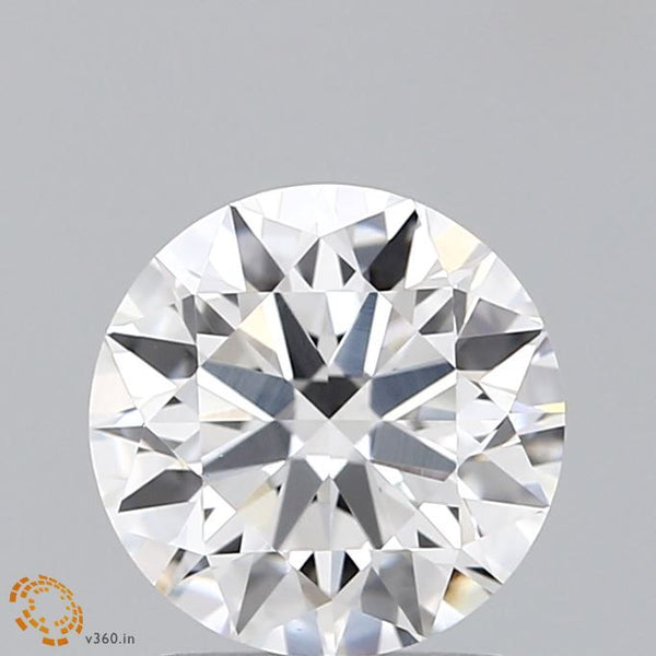 2.07-Carat Round Shape Lab Grown Diamond