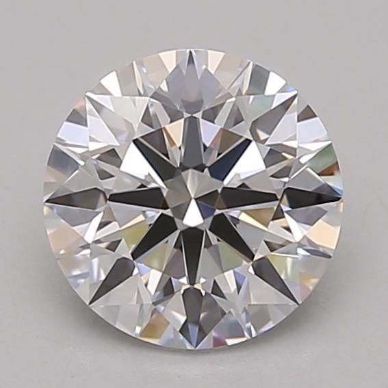 1.22-Carat Round Shape Lab Grown Diamond, Color : D, Cut : Excellent, Clarity : VVS1