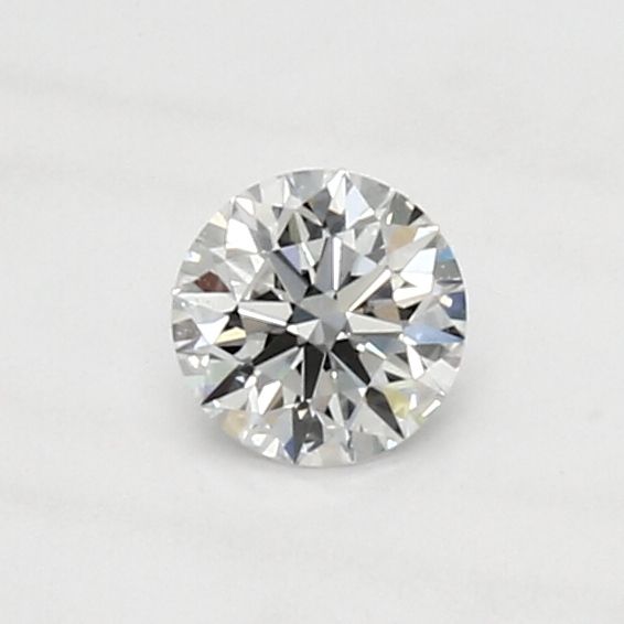 0.36-Carat Round Shape Lab Grown Diamond, Color : D, Cut : Excellent, Clarity : VS1