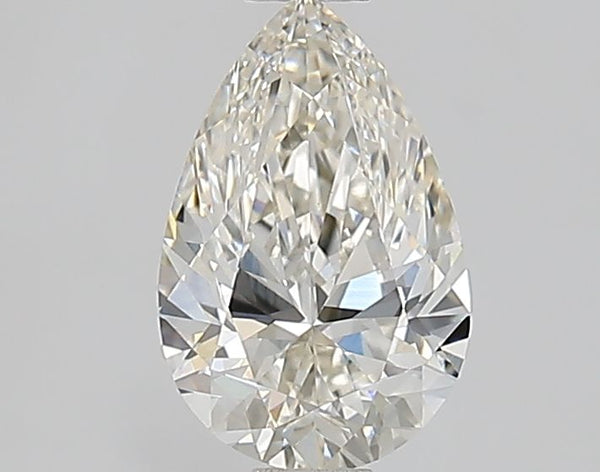0.91-Carat Pear Shape Lab Grown Diamond, Color : H, Cut : Na, Clarity : VVS2