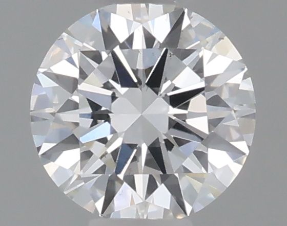 0.31-Carat Round Shape Lab Grown Diamond, Color : E, Cut : Excellent, Clarity : VS2
