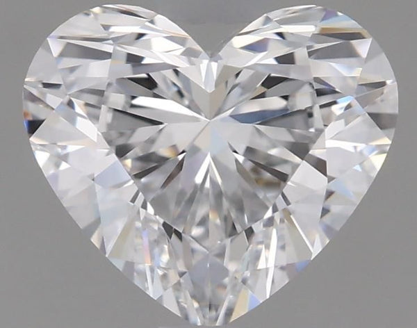 1.07-Carat Heart Shape Lab Grown Diamond, Color : E, Cut : Na, Clarity : VVS1
