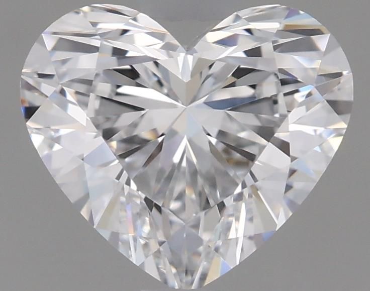1.07-Carat Heart Shape Lab Grown Diamond, Color : E, Cut : Na, Clarity : VVS1