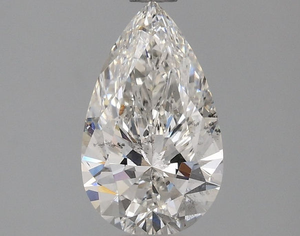 1.4-Carat Pear Shape Lab Grown Diamond, Color : F, Cut : Na, Clarity : SI1