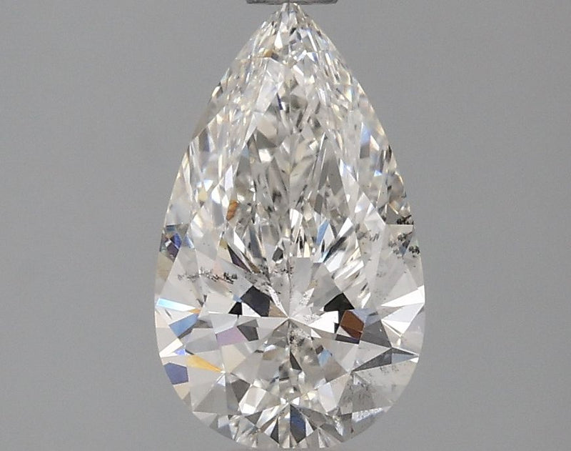 1.4-Carat Pear Shape Lab Grown Diamond, Color : F, Cut : Na, Clarity : SI1