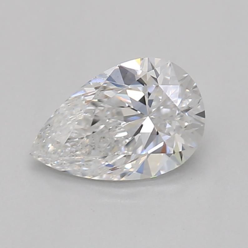 0.5-Carat Pear Shape Lab Grown Diamond, Color : E, Cut : Na, Clarity : VS2