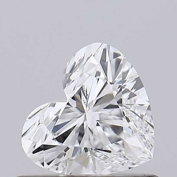 0.54-Carat Heart Shape Lab Grown Diamond, Color : D, Cut : Na, Clarity : VVS1