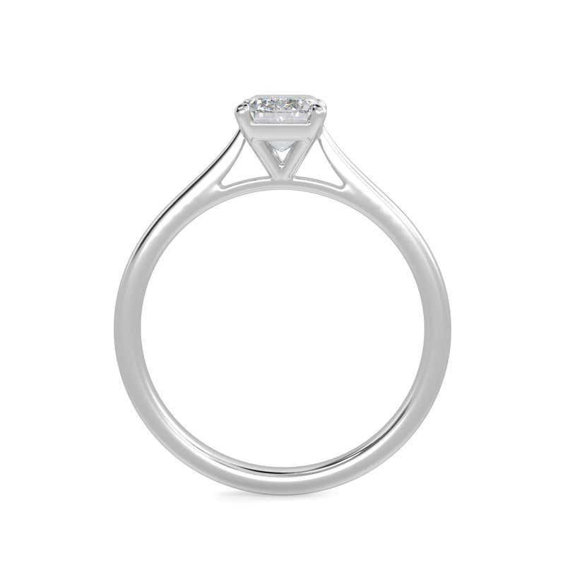 Eco 10 Emerald Cut Solitaire Diamond Ring