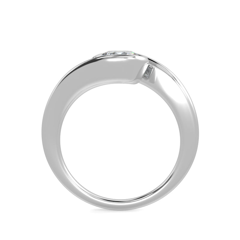 Eco 25 Round Brilliant Cut Solitaire Diamond Ring