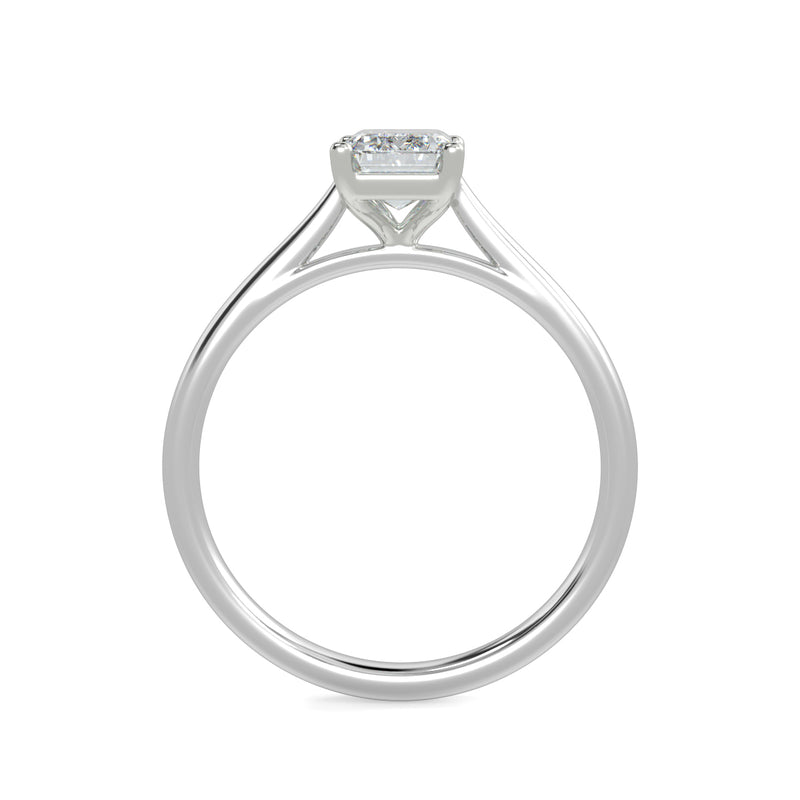 Eco 15 Emerald Cut Solitaire Diamond Ring