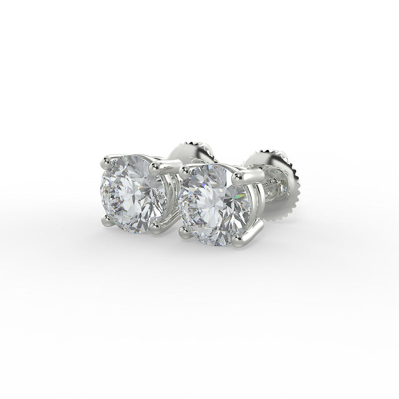 1.50ct Total Diamond Weight Earrings