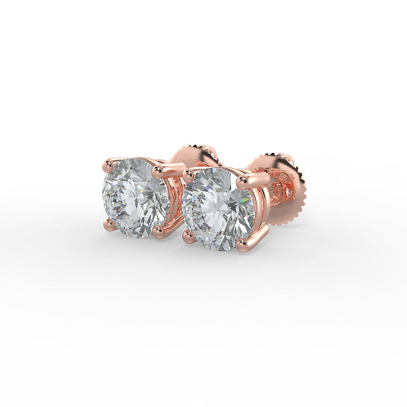 0.80ct Total Diamond Weight Earrings