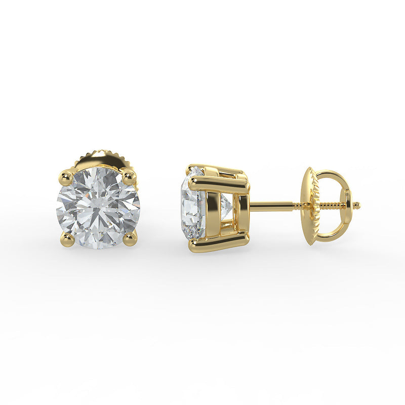 1.50ct Total Diamond Weight Earrings