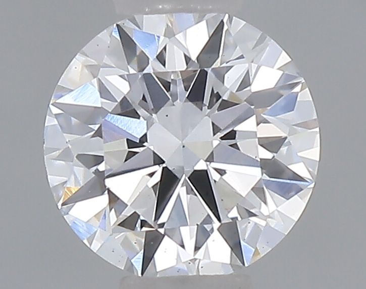 0.31-Carat Round Shape Lab Grown Diamond, Color : E, Cut : Excellent, Clarity : VS2