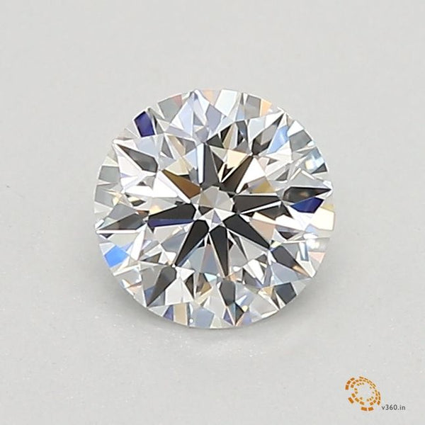 0.33-Carat Round Shape Lab Grown Diamond