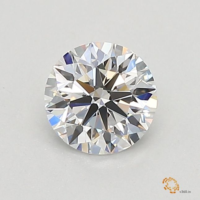 0.33-Carat Round Shape Lab Grown Diamond