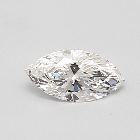 0.43-Carat Marquise Shape Lab Grown Diamond, Color : E, Cut : Na, Clarity : SI1
