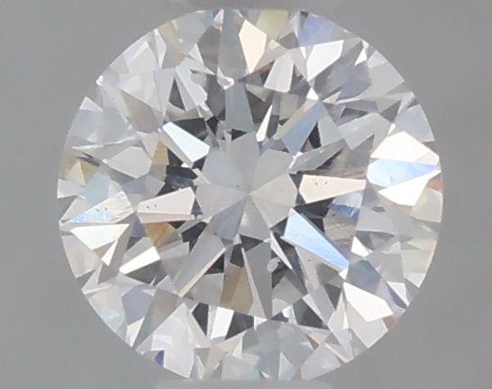 0.31-Carat Round Shape Lab Grown Diamond, Color : E, Cut : Excellent, Clarity : VS2