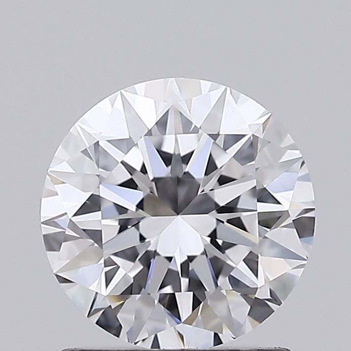 1.03-Carat Round Shape Lab Grown Diamond, Color : D, Cut : Excellent, Clarity : IF
