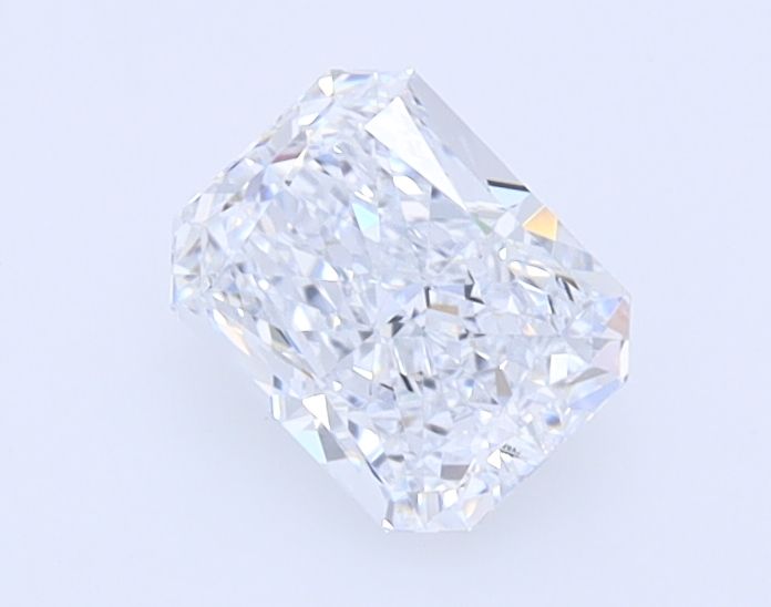 0.75-Carat Radiant Shape Lab Grown Diamond, Color : D, Cut : Na, Clarity : VS1
