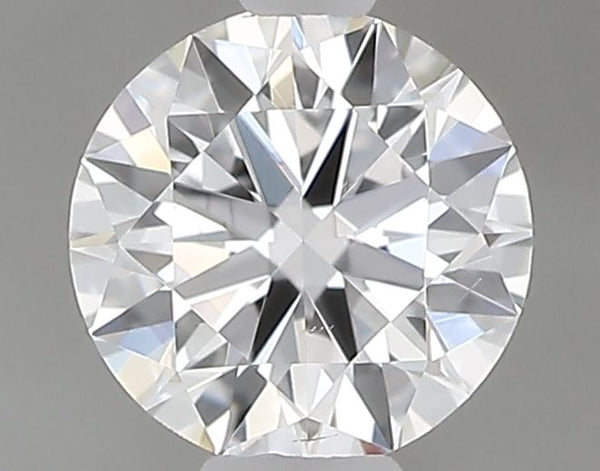 0.3-Carat Round Shape Lab Grown Diamond, Color : E, Cut : Ideal, Clarity : VS2