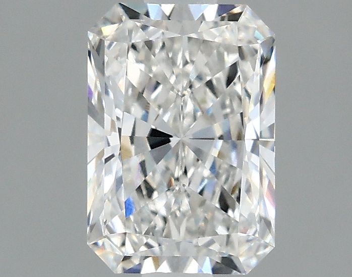 1.42-Carat Radiant Shape Lab Grown Diamond, Color : F, Cut : Na, Clarity : VVS2