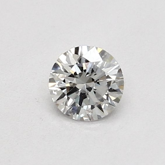 0.35-Carat Round Shape Lab Grown Diamond, Color : D, Cut : Very Good, Clarity : VS2