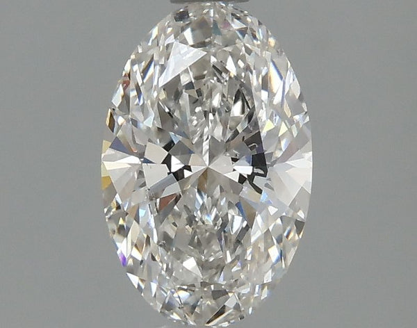 1.13-Carat Oval Shape Lab Grown Diamond, Color : G, Cut : Na, Clarity : SI1
