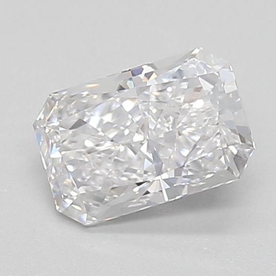 0.64-Carat Radiant Shape Lab Grown Diamond, Color : D, Cut : Na, Clarity : VVS1