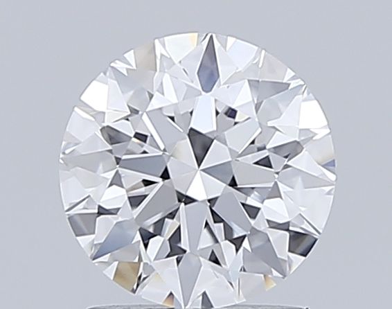 1.23-Carat Round Shape Lab Grown Diamond, Color : E, Cut : Excellent, Clarity : VVS1