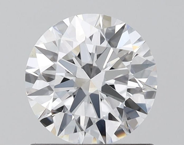 0.95-Carat Round Shape Lab Grown Diamond, Color : D, Cut : Ideal, Clarity : VVS2