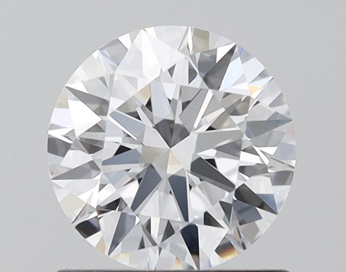 0.95-Carat Round Shape Lab Grown Diamond, Color : D, Cut : Ideal, Clarity : VVS2